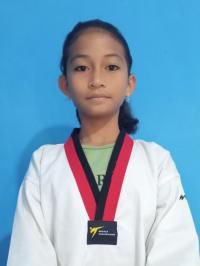 JUARA 3 CADET PRESTASI UNDER 33 PUTRI Shelomita Aurelie Saketu